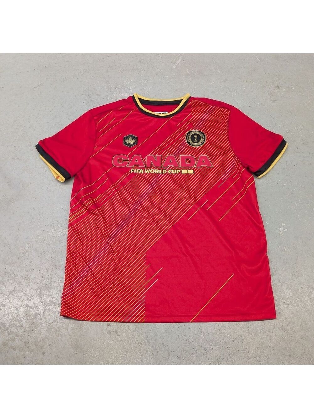 2026 FIFA World Cup Team Canada Red Soccer Jersey